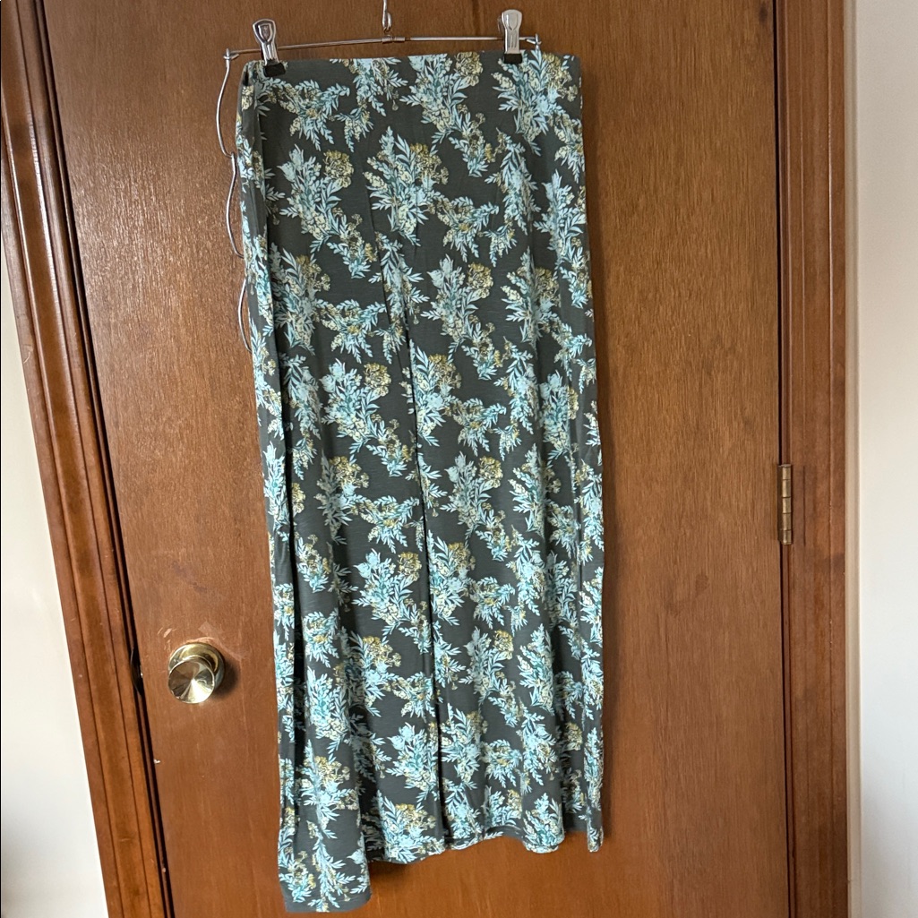 J. Jill Green Maxi Skirt